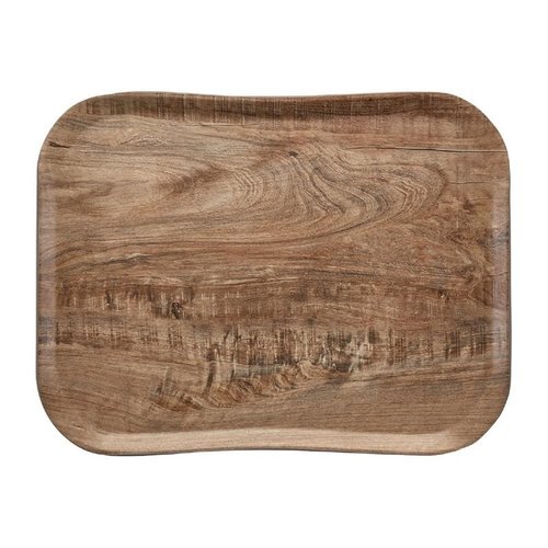 Cambro Polypropylene Rectangular Non-Slip Serving Tray 360 x 460 mm Brown Cambro Polypropylene Rectangular Non-Slip Serving Tray 360 x 460 mm Brown