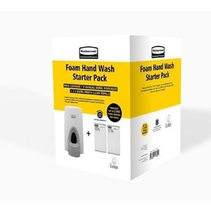 Rubbermaid Dozownik do mydła w piance zestaw startowy 0,8 L, biały