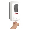 Jantex Automatyczny dozownik do mydła w płynie i środka dezynfekującego 1 L, biały