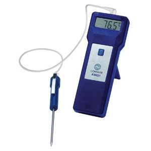 Comark Digital Food Thermometer with Probe, -30° to 110°C, Blue, Waterproof