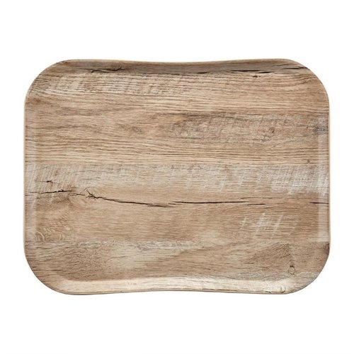 Cambro Polypropylene Rectangular Non-Slip Serving Tray 330 x 430 mm Brown Cambro Polypropylene Rectangular Non-Slip Serving Tray 330 x 430 mm Brown