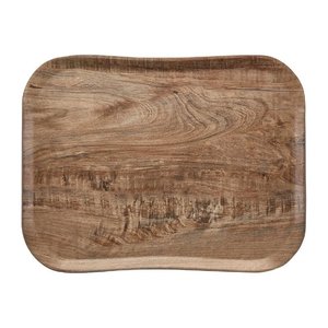Cambro Polypropylene Rectangular Non-Slip Serving Tray 330 x 430 mm Brown Cambro Polypropylene Rectangular Non-Slip Serving Tray 330 x 430 mm Brown