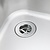 Vogue Single Sink with Double Drainer 1500mm