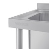 Vogue Double Sink Right Hand Drainer 1500mm Vogue Double Sink Right Hand Drainer 1500mm