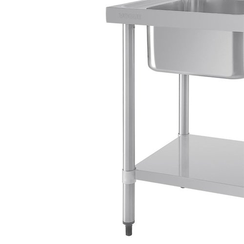 Vogue Double Sink Right Hand Drainer 1500mm Vogue Double Sink Right Hand Drainer 1500mm
