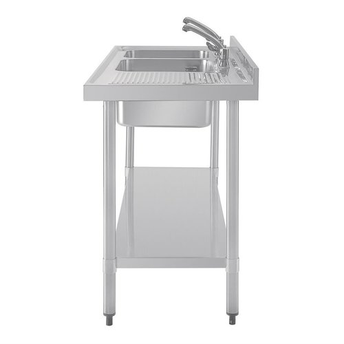 Vogue Double Sink Right Hand Drainer 1500mm Vogue Double Sink Right Hand Drainer 1500mm