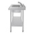 Vogue Double Sink Right Hand Drainer 1500mm