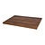 Bolero Pre-drilled Rectangular Table Top Rustic Oak 1100(W) x 700(D)mm