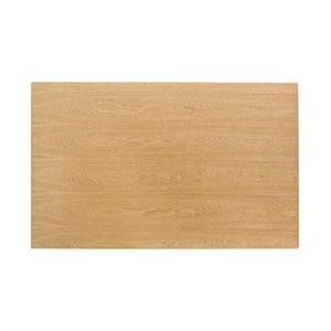 Bolero Pre-drilled Rectangular Table Top Natural Ash Veneer 1100 x 700mm Bolero Pre-drilled Rectangular Table Top Natural Ash Veneer 1100 x 700mm