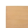 Bolero Pre-drilled Rectangular Table Top Natural Ash Veneer 1100 x 700mm