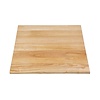 Bolero Pre-drilled Square Table Top Natural 700mm