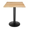 Bolero Pre-drilled Square Table Top Natural 700mm