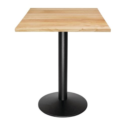 Bolero Pre-drilled Square Table Top Natural 700mm Bolero Pre-drilled Square Table Top Natural 700mm