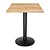 Bolero Nawiercony kwadratowy blat naturalny 700 mm