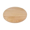 Bolero Pre-drilled Round Table Top Natural 600mm