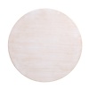 Bolero Pre-drilled Round Table Top Vintage White 600mm