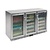 Polar Refrigeration  G-Series Back Bar Cooler with Hinged Doors Stainless Steel 330Ltr