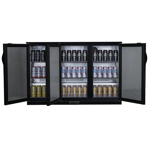 Polar Refrigeration G-series 850mm Triple Door Back Bar Cooler Solid Door 320 Ltr Polar Refrigeration G-series 850mm Triple Door Back Bar Cooler Solid Door 320 Ltr