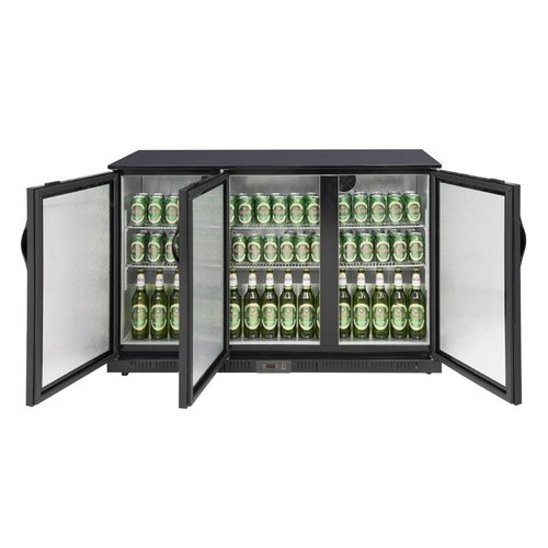 Polar Refrigeration G-series 850mm Triple Door Back Bar Cooler Solid Door 320 Ltr Polar Refrigeration G-series 850mm Triple Door Back Bar Cooler Solid Door 320 Ltr