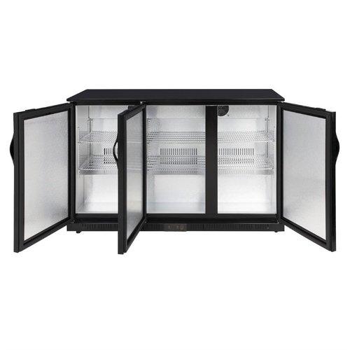 Polar Refrigeration G-series 850mm Triple Door Back Bar Cooler Solid Door 320 Ltr Polar Refrigeration G-series 850mm Triple Door Back Bar Cooler Solid Door 320 Ltr