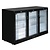 Polar Refrigeration  G-Series Back Bar Cooler with Hinged Doors 320Ltr