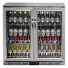 Polar Refrigeration  G-Series Back Bar Cooler with Hinged Doors Stainless Steel 208Ltr