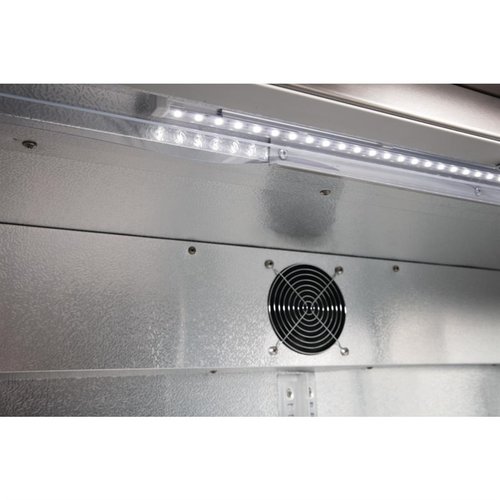 Polar Refrigeration  G-Series Back Bar Cooler with Hinged Doors Stainless Steel 208Ltr