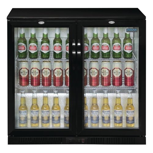 Polar Refrigeration  G-Series Back Bar Cooler with Hinged Doors 208Ltr Polar Refrigeration  G-Series Back Bar Cooler with Hinged Doors 208Ltr