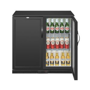 Polar Refrigeration  G-Series Back Bar Cooler with Solid Doors 208Ltr