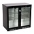 Polar Refrigeration  G-Series Back Bar Cooler with Hinged Doors 198Ltr