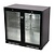 Polar Refrigeration  G-Series Back Bar Cooler with Hinged Doors 198Ltr