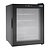 Polar Refrigeration  Chłodziarka na wino nablatowa 1-drzwiowa 48L, 16 butelek od 5°C do 18°C, drzwi uchylne, czarna