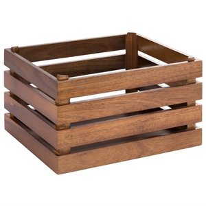 APS Superbox Natural Acacia Wooden Crate 350 x 290mm APS Superbox Natural Acacia Wooden Crate 350 x 290mm