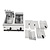 Lincat Twin Tank Twin Basket Countertop Electric Fryer DF66