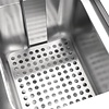 Buffalo Frytownica indukcyjna 2-komorowa nastawna 15L, 6 kW