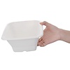 Fiesta Green Fiesta Kompostowalne kwadratowe miski z bagassy 1130 ml (50 szt.)