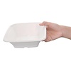 Fiesta Green Fiesta Kompostowalne kwadratowe miski z bagassy 680 ml (50 szt.)