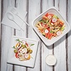 Fiesta Green Fiesta Compostable Bagasse Square Bowls 24oz (Pack of 50)