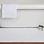 Mitre Comfort Nova ręcznik kąpielowy 500x800mm, biały mat