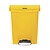 Rubbermaid Slim Jim Step on Bin Front Pedal 30Ltr Yellow