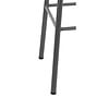 Bolero Wysoki stołek barowy z drewnianym siedziskiem i metalową ramą (h)780 mm (4 szt.)
