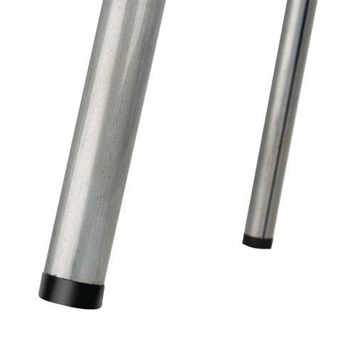 Bolero Niski stołek ze stali ocynkowanej z drewnianą nakładką na siedzisko (h)470 mm (4 szt.) Bolero Niski stołek ze stali ocynkowanej z drewnianą nakładką na siedzisko (h)470 mm (4 szt.)