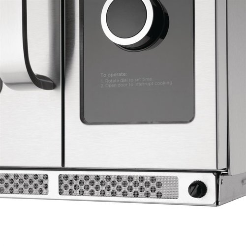 Buffalo Kuchenka mikrofalowa przemysłowa 34L, 1,8 kW, sterowanie manualne Buffalo Kuchenka mikrofalowa przemysłowa 34L, 1,8 kW, sterowanie manualne