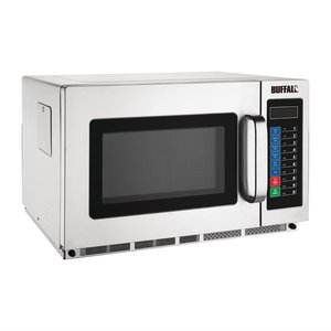 Buffalo Kuchenka mikrofalowa przemysłowa 34L, 1,8 kW z opcją programowania Buffalo Kuchenka mikrofalowa przemysłowa 34L, 1,8 kW z opcją programowania