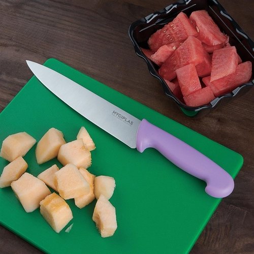 Hygiplas Cooks Knife Purple 21.5cm Hygiplas Cooks Knife Purple 21.5cm