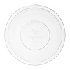Vegware 185-Series Compostable Bon Appetit Wide Bowl PLA Flat Lid (Pack of 300)