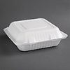 Fiesta Green Fiesta Compostable Bagasse Hinged Food Containers 236mm (Pack of 200) Fiesta Green Fiesta Compostable Bagasse Hinged Food Containers 236mm (Pack of 200)