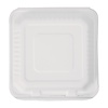 Fiesta Green Fiesta Compostable Bagasse Hinged Food Containers 236mm (Pack of 200) Fiesta Green Fiesta Compostable Bagasse Hinged Food Containers 236mm (Pack of 200)