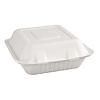 Fiesta Green Fiesta Compostable Bagasse Hinged Food Containers 223mm (Pack of 200) Fiesta Green Fiesta Compostable Bagasse Hinged Food Containers 223mm (Pack of 200)