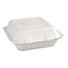 Fiesta Green Fiesta Compostable Bagasse Hinged Food Containers 223mm (Pack of 200) Fiesta Green Fiesta Compostable Bagasse Hinged Food Containers 223mm (Pack of 200)